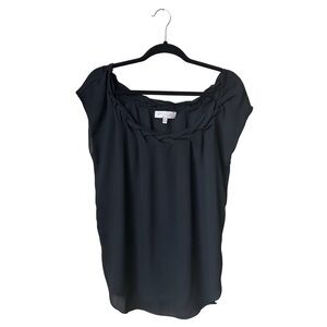 philosophy black cap sleeve